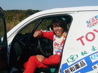 オートバイでのパリダカ参戦経験もある、三橋淳選手。