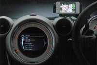 iPhoneを活用したナビパッケージ、MINIに設定の画像