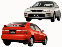 1984年から、3代11年にわたり生産・販売された「カローラFX」。1992年登場の3代目はスポーティーなキャラクターを追求したモデルで、日本では5ドアを廃止して3ドアハッチバックのみの設定となった。