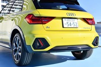 独自デザインのバンパーが装着されたリアまわり。タフなイメージが強調されている。