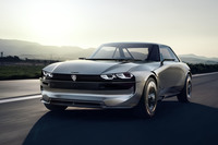 プジョーのEVコンセプトがパレードランを実施