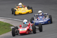 旧車レース「JCCAクラシックカーフェスティバル 筑波ミーティングサマー」出場車