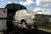 第9回：8月9日「カルディナをシベリア鉄道で運ぶ」の画像