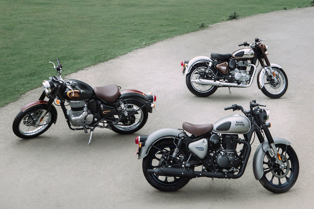 ロイヤルエンフィールド350 ハーフカウル ロイヤルエンフィールドが新型「クラシック350」を導入 レトロデザイン