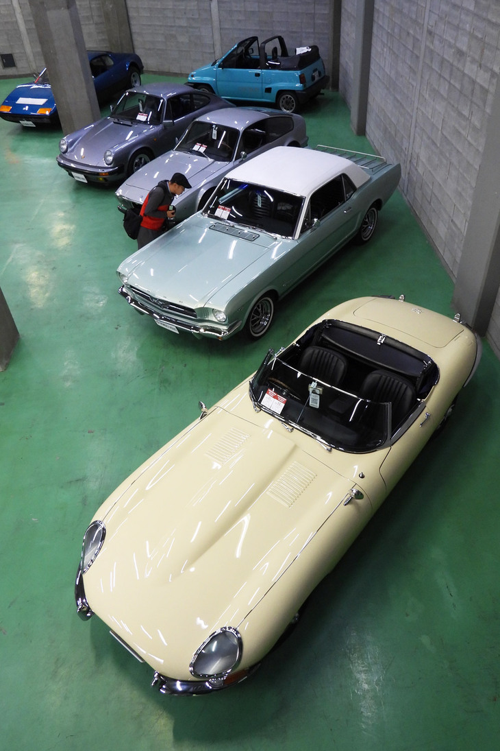 神奈川県の横浜・羽沢にあるガレージの様子。