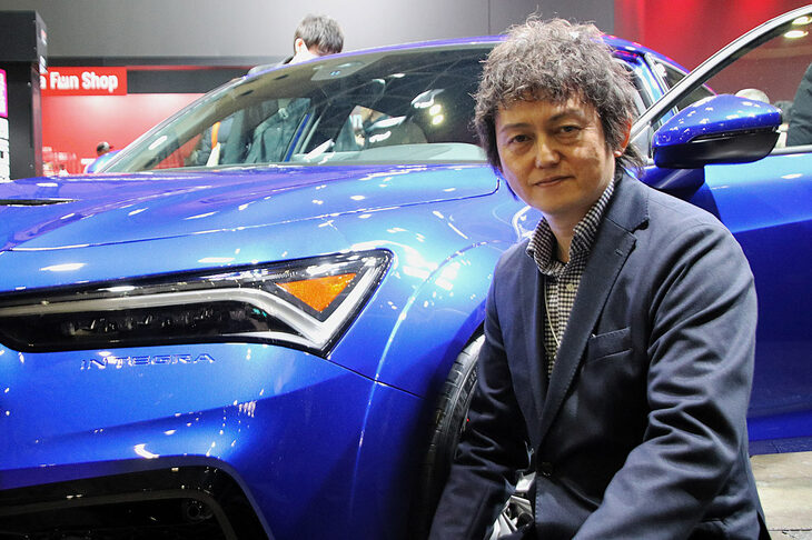 本田技研工業 四輪開発本部 完成車開発統括部 車両開発二部 開発推進課 INTEGRA車体設計開発責任者の藤田浩史さん。