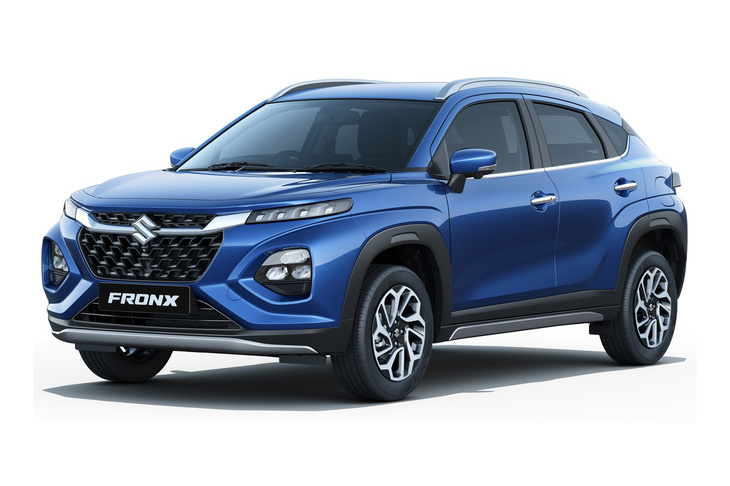 実は「フロンクス」というクルマ自体の情報は、その外観を含め2023年1月に公開されていた。こちらがその姿だ。