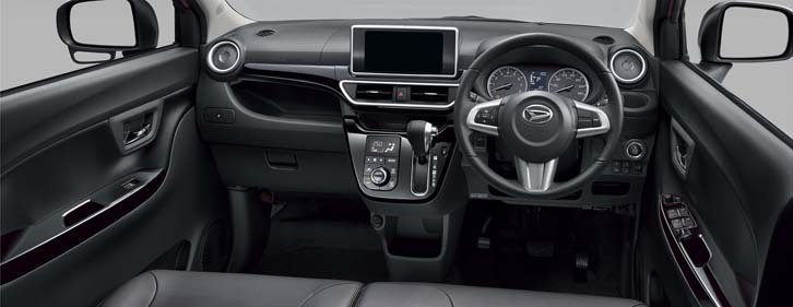 「キャスト アクティバGターボ プライムコレクション“SA III”」のインテリア。