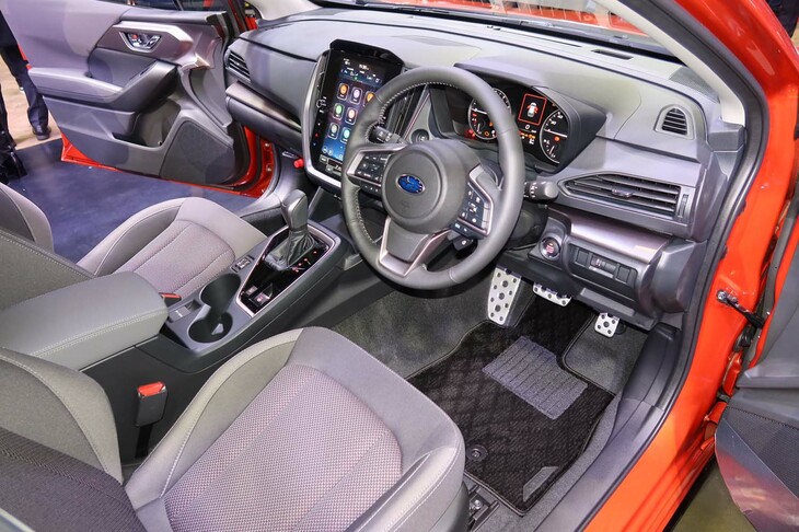 スバル・インプレッサ プロトタイプ STIパーツ装着車（インテリア）