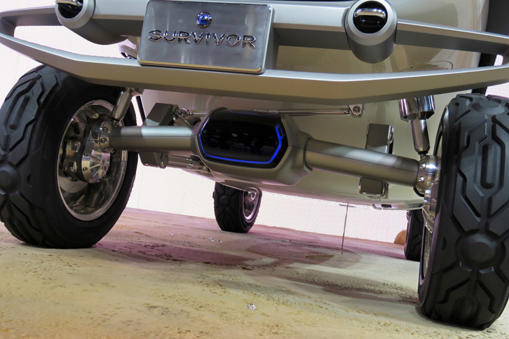 スズキe-サバイバー（リア足回り）