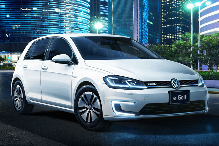 「フォルクスワーゲンe-ゴルフ」