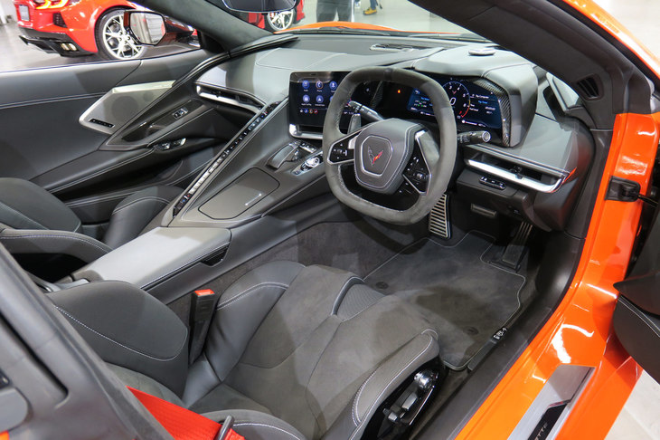 シボレー・コルベット  コンバーチブル 日本仕様プロトタイプ（インストゥルメントパネルまわり）