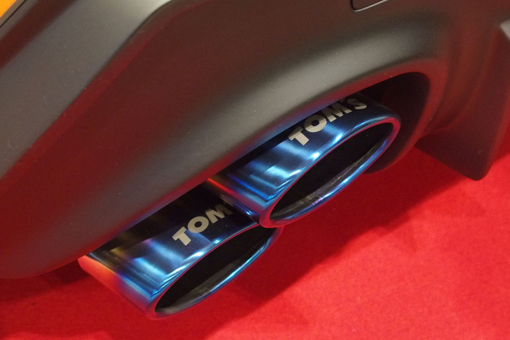 TOM’S GR86ターボ（テールパイプフィニッシャー）