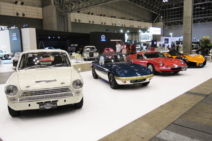 ACマインズのブースの様子。