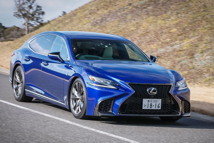 レクサスLS500“エグゼクティブ”（4WD/10AT）／LS500“Fスポーツ”（FR/10AT）【試乗記】