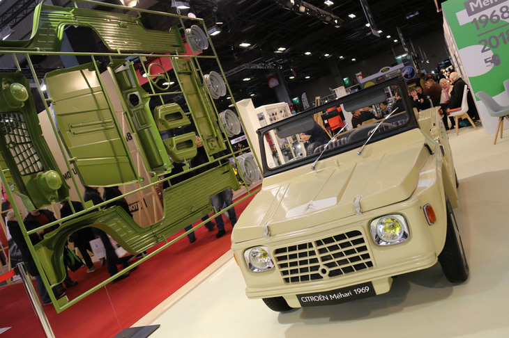 シトロエンは2019年に100周年を迎える。これは2018年2月にパリで開催されたレトロモビルで。レジャーカー「メアリ」の誕生50周年を祝った。