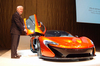 「マクラーレンP1」発表会の会場から 【画像・写真】7