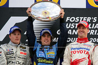 【F1 2006】第3戦オーストラリアGP、波乱のレースでアロンソ2勝目