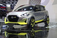 「インドネシア国際オートショー2017」の会場から