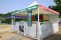 アウトストラーダの「犬の休憩所」。