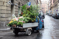 ローマの街角で。急制動・急発進厳禁。（写真5）