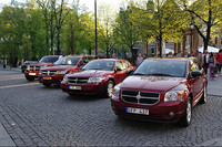 写真左奥から、「ナイトロ」「ジャーニー（日本名JC)」「アベンジャー」「キャリバー」。