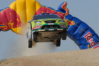 「フォーカスRS WRC 07」を駆るミッコ・ヒルボネン。サスペンション破損で出遅れるも、最終的に3位で表彰台に立った。