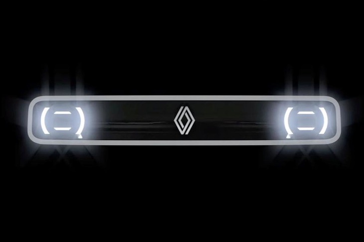 発表会ではEVの新型バン「4ever（フォーエバー）」の一部イメージも示された。そのグリルは往年の「4（キャトル）」を思わせる。