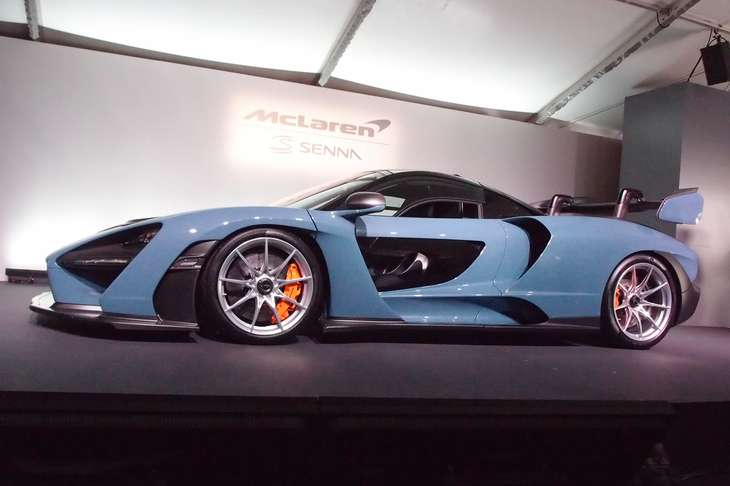 「セナ」の車名は、F1の伝説的ドライバーであるアイルトン・セナから採られている。