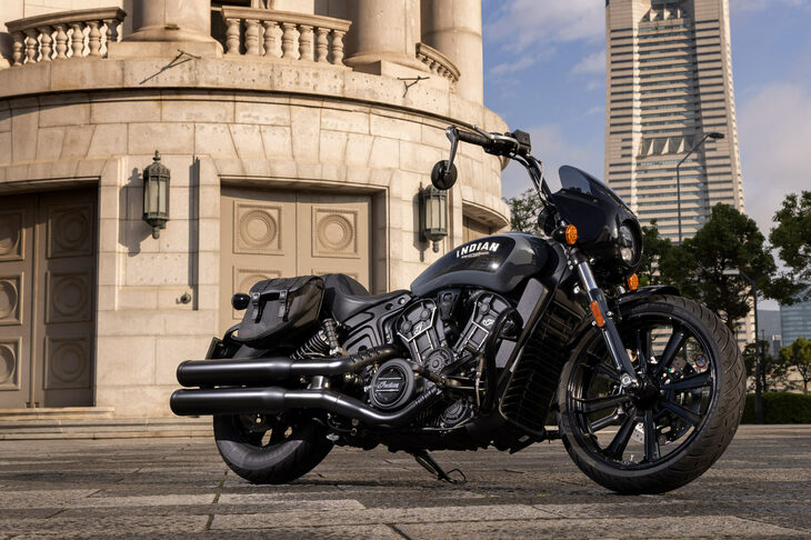 ダークなカスタムに潜む知性 Indian Scout Rogueのすべて