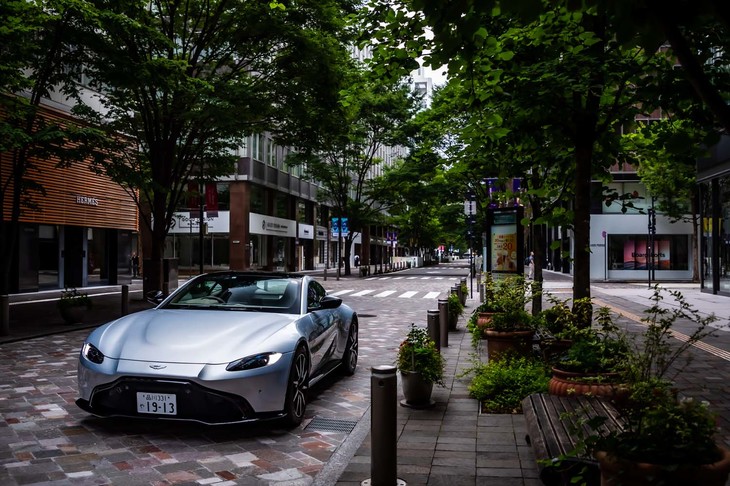 アストンマーティンのラインナップにおいて、ピュアスポーツという位置付けの新型ヴァンテージ。2017年11月に、東京を含む世界6都市で同時にワールドプレミアされた。