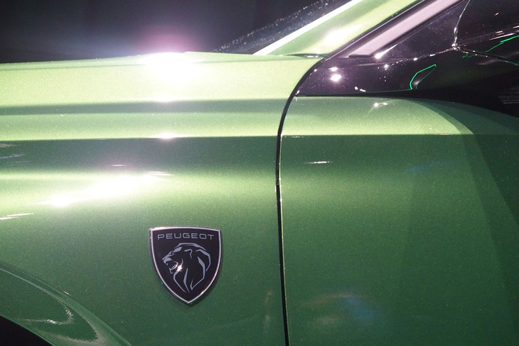 プジョー308 GT BlueHDi（エンブレム）