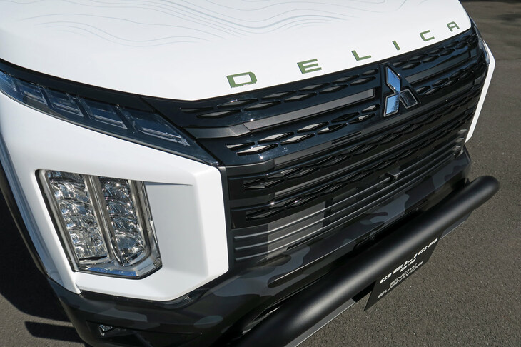 三菱デリカD：5 SNOW SURVIVOR（フロントマスク）