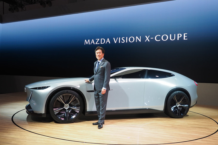 マツダの代表取締役社長兼CEO 毛籠勝弘氏。