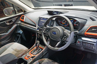 「フォレスターX-BREAK」のインテリア。