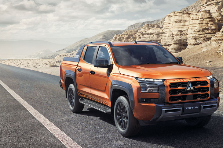 2024年2月15日に12年ぶりに日本で発売された「三菱トライトン」。「トヨタ・ハイラックス」に挑む。