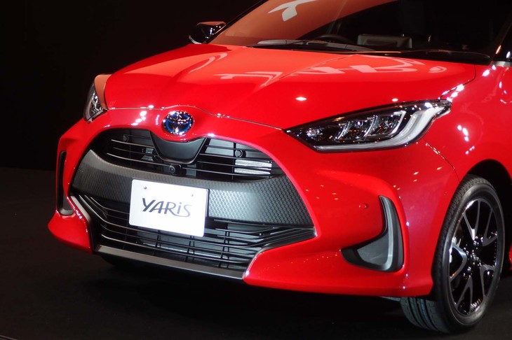 トヨタ・ヤリス（フロントまわり）