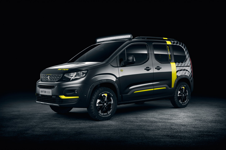 プジョー・リフター4×4コンセプト（エクステリア）