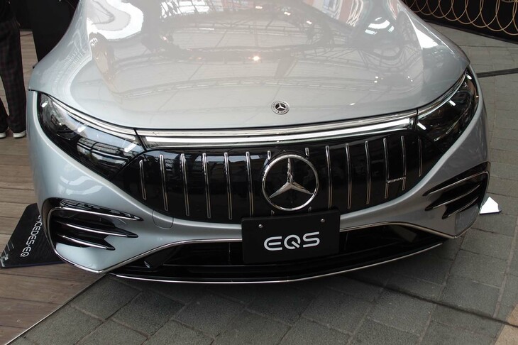メルセデスAMG EQS53 4MATIC＋（フロントまわり）