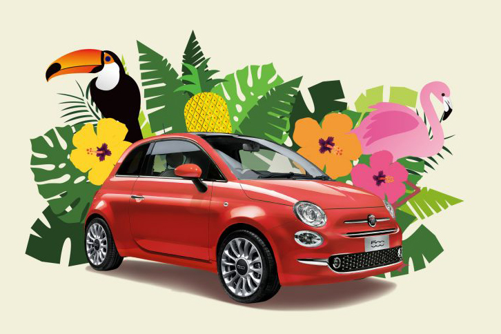 「フィアット500トロピカーレ」