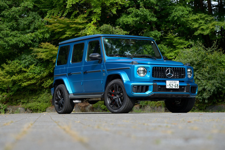 現行型がデビューした2018年以来、初の大幅改良を受けた「メルセデス・ベンツGクラス」。国内では2024年7月26日に発売された。