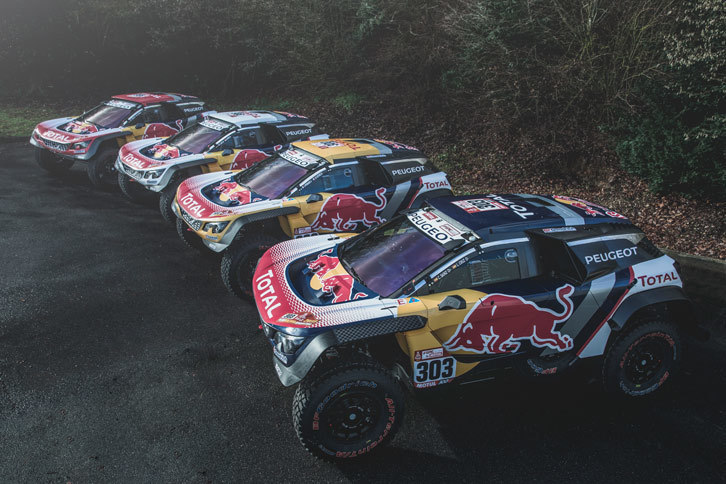 合計4台のマシンに名うてのドライバーを乗せて2018年のダカールラリーに臨んだチーム・プジョー・トタル。見事3連覇を果たしたものの、2017年大会のように“表彰台独占”とまではいかなかった。