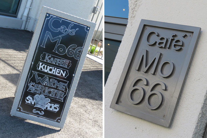カフェの名前は「Cafe Mo66」。BMWクラシックの住所である「Moosacher Str. 66」にあやかったものなのでしょう。多分。