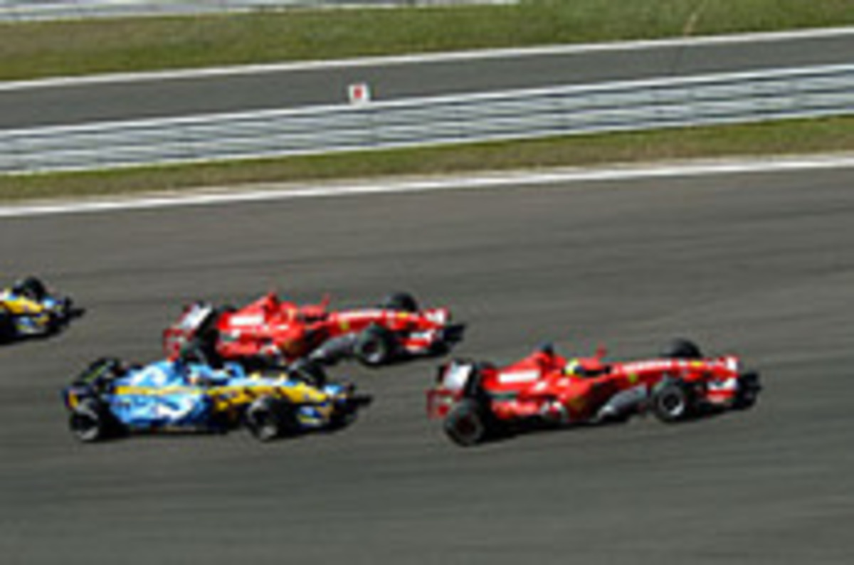 F1 2006】第14戦トルコGP、マッサ初優勝！ アロンソvsシューのタイトル