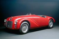 1947年に登場した「フェラーリ125S」。フェラーリの名を冠する最初のモデルだった。