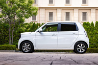 「N-ONE e：」のボディーサイズは全長×全幅×全高＝3395×1475×1545mm、ホイールベースは2520mm。一般的な立体駐車場（全高1550mm以下）を利用できるのもメリットだ。車両重量は1030kgと発表されている。