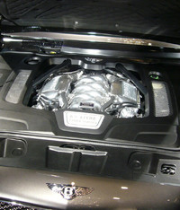 低回転域から強大なトルクを得るべく、ミュルザンヌの心臓にはあえてV8ユニットが選ばれた。