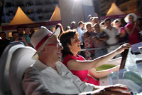 スマート部門責任者のアンネッテ・ヴィンクラー（写真右）とピローニ・リッチョーネ市長（写真左）。