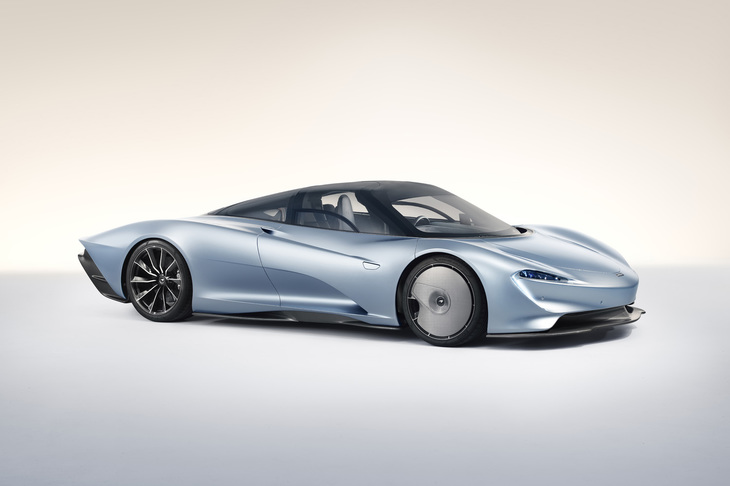 「P1」「セナ」に続いて登場したマクラーレンの“アルティメットシリーズ”の最新作「スピードテール」。最高速度403km/hを豪語するハイパーGTのデザインの詳細をお伝えします。（photo：McLaren）