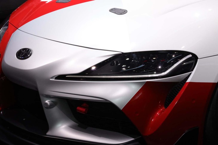 トヨタGRスープラGT4コンセプト（ヘッドランプ）